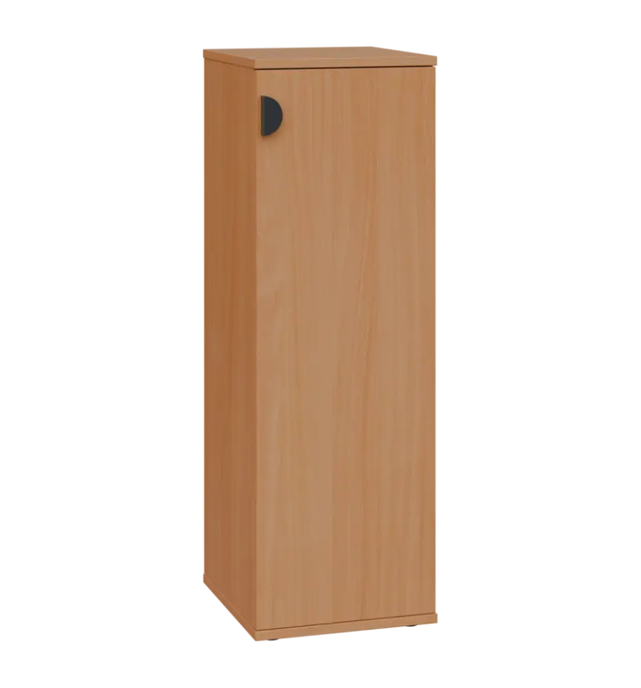 TN 3 - 3D kancelářská skříň, 1-dveřová, pravá, 1107x360x400, buk royal